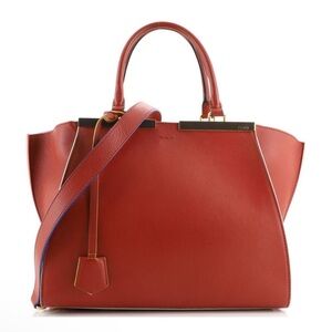 Fendi 3Jours Red Shoulder/Hand Bag